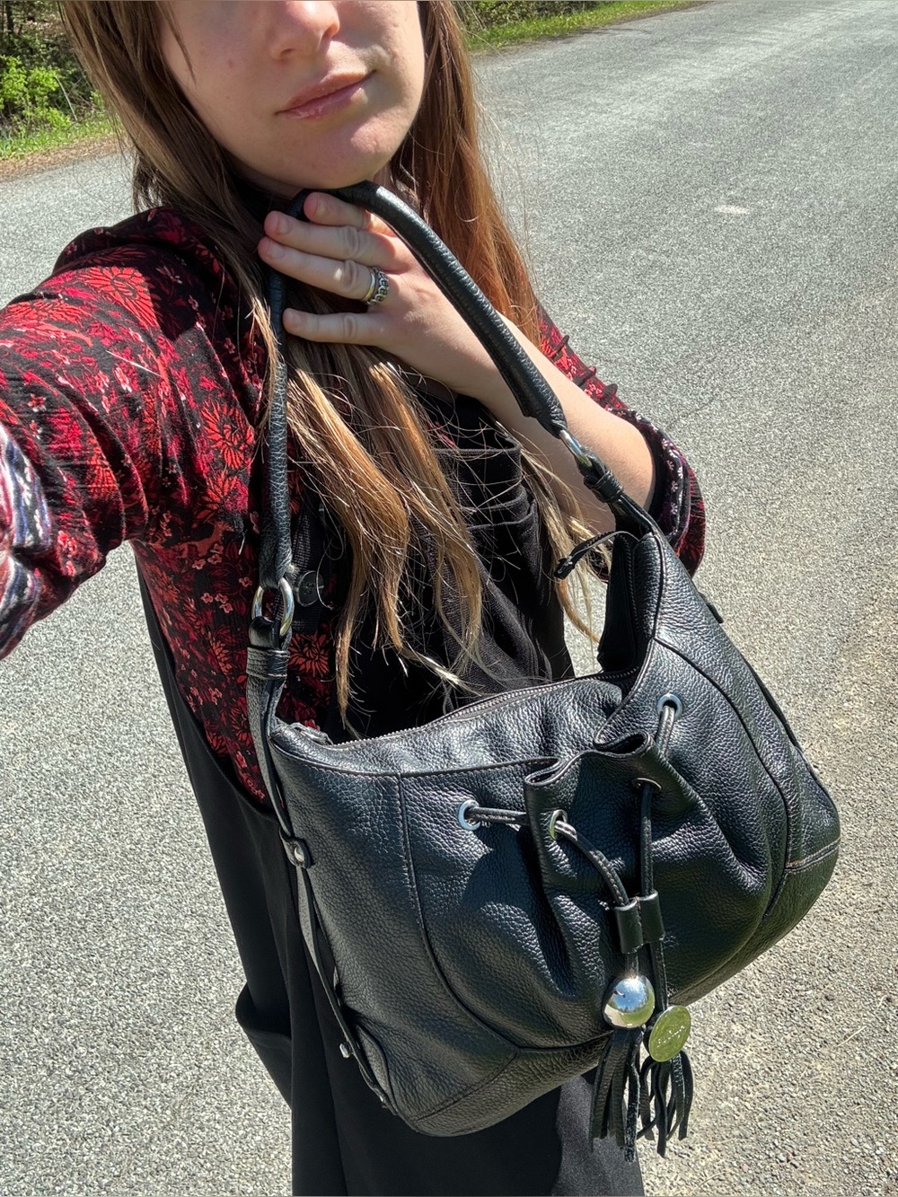 Furla Leather Shoulder Bag - Picture 4 of 17